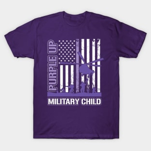 Purple Up for Military Kids T-Shirt